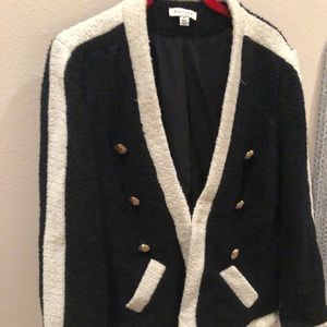 Boston Proper Black and White Jacket